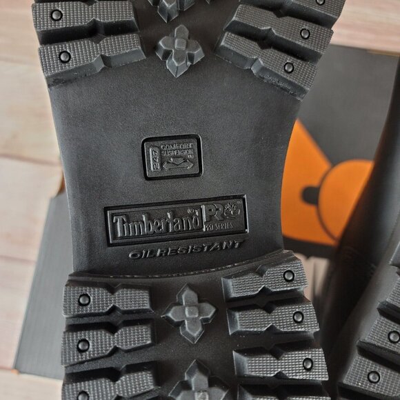 NEW Timberland Pro 6" Direct Attach Waterproof Boots Size 13 Oil Resistant - Picture 9 of 10